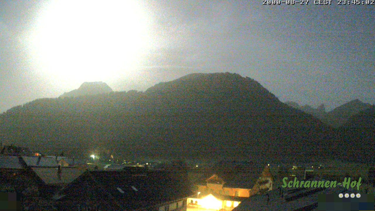 Archiv Foto Webcam Schrannen-Hof: Blick zum Zitterklapfen