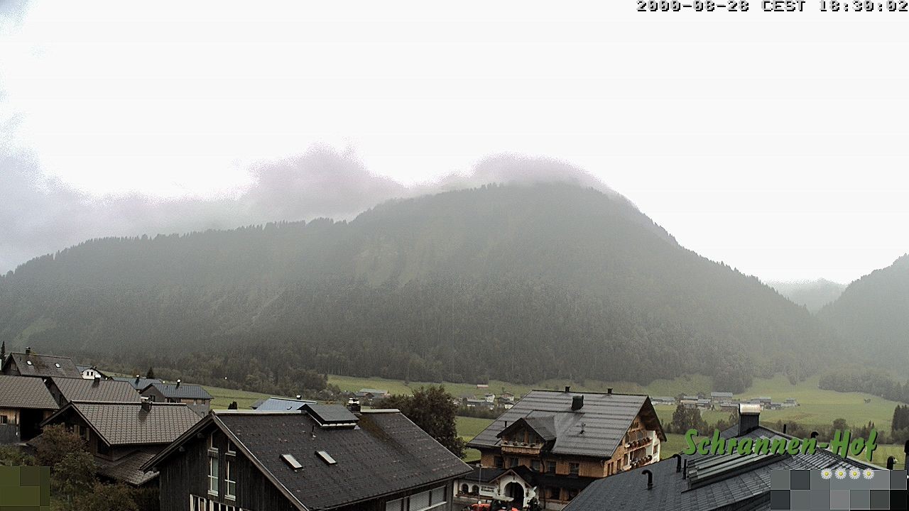 Archiv Foto Webcam Schrannen-Hof: Blick zum Zitterklapfen