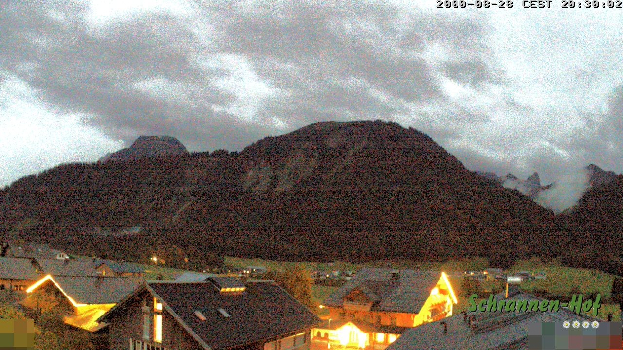 Archiv Foto Webcam Schrannen-Hof: Blick zum Zitterklapfen