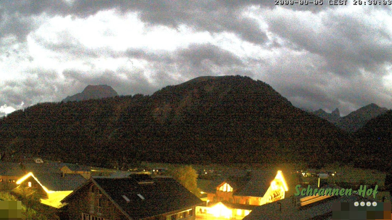 Archived image Webcam Schoppernau: Mt. Zitterklapfen