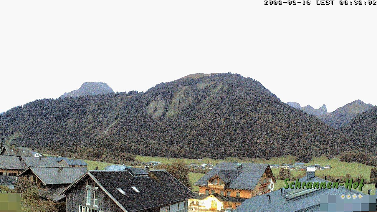 Archiv Foto Webcam Schrannen-Hof: Blick zum Zitterklapfen