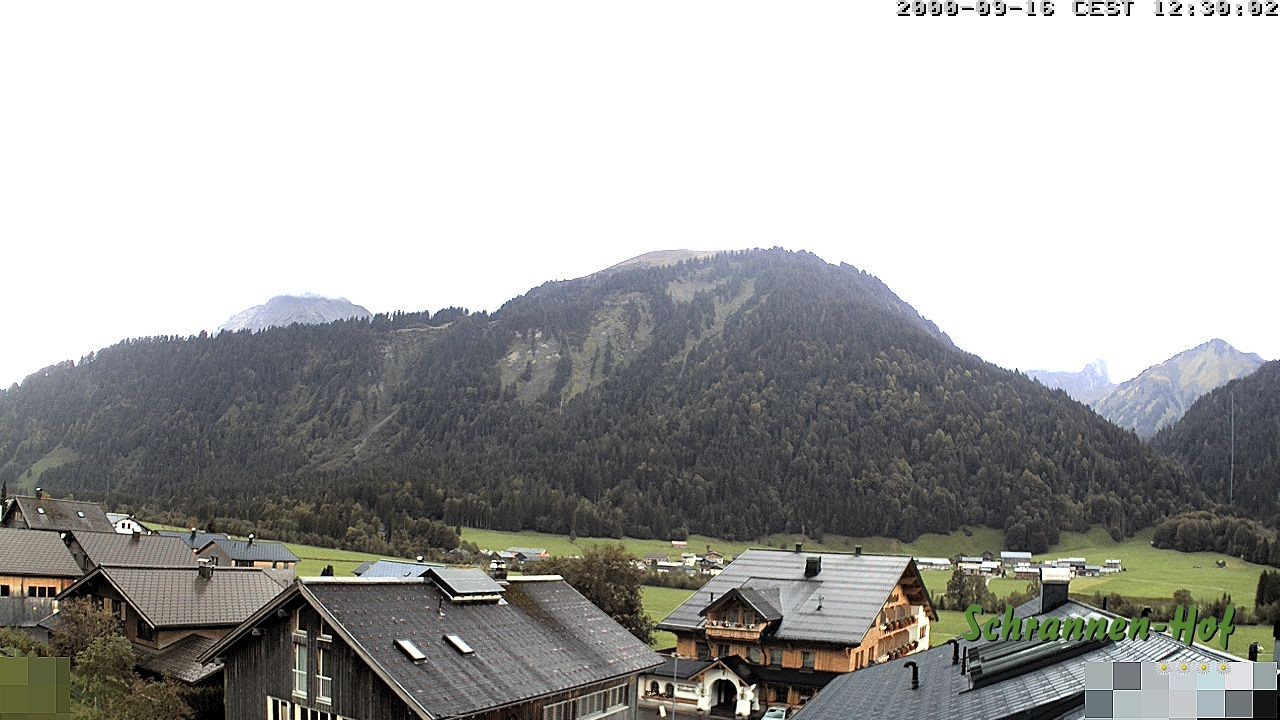 Archiv Foto Webcam Schrannen-Hof: Blick zum Zitterklapfen