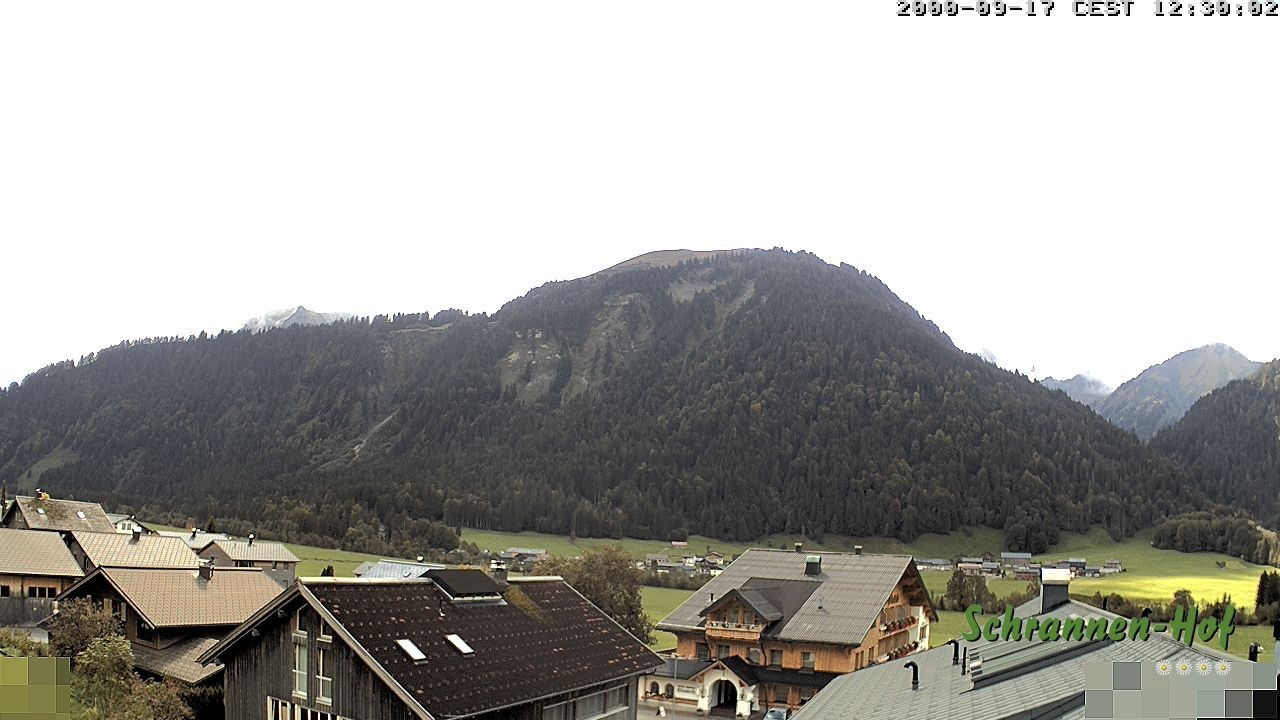 Archiv Foto Webcam Schrannen-Hof: Blick zum Zitterklapfen