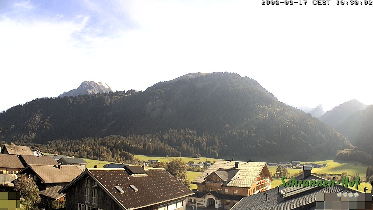 Archiv Foto Webcam Schrannen-Hof: Blick zum Zitterklapfen