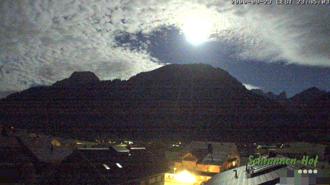 Archiv Foto Webcam Schrannen-Hof: Blick zum Zitterklapfen