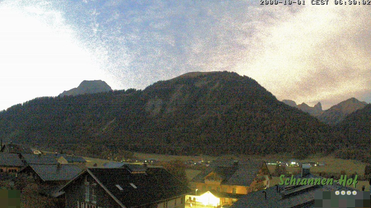 Archiv Foto Webcam Schrannen-Hof: Blick zum Zitterklapfen