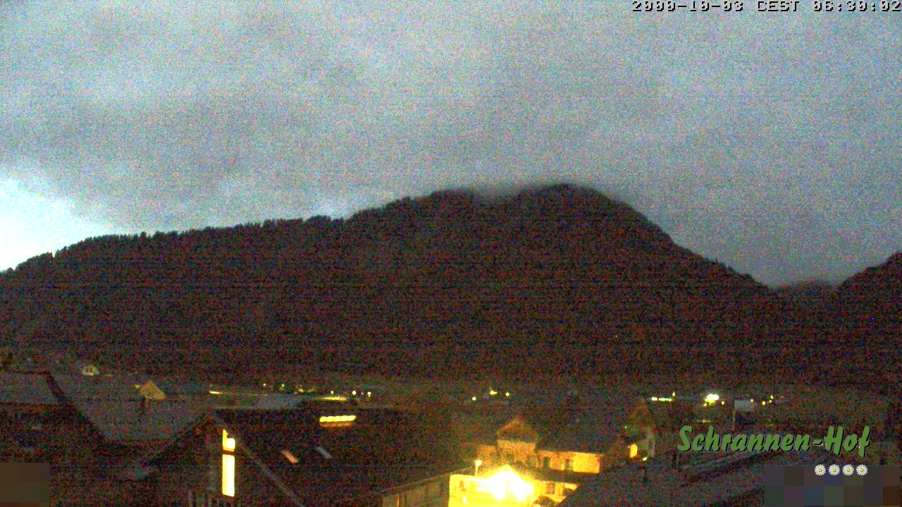 Archived image Webcam Schoppernau: Mt. Zitterklapfen