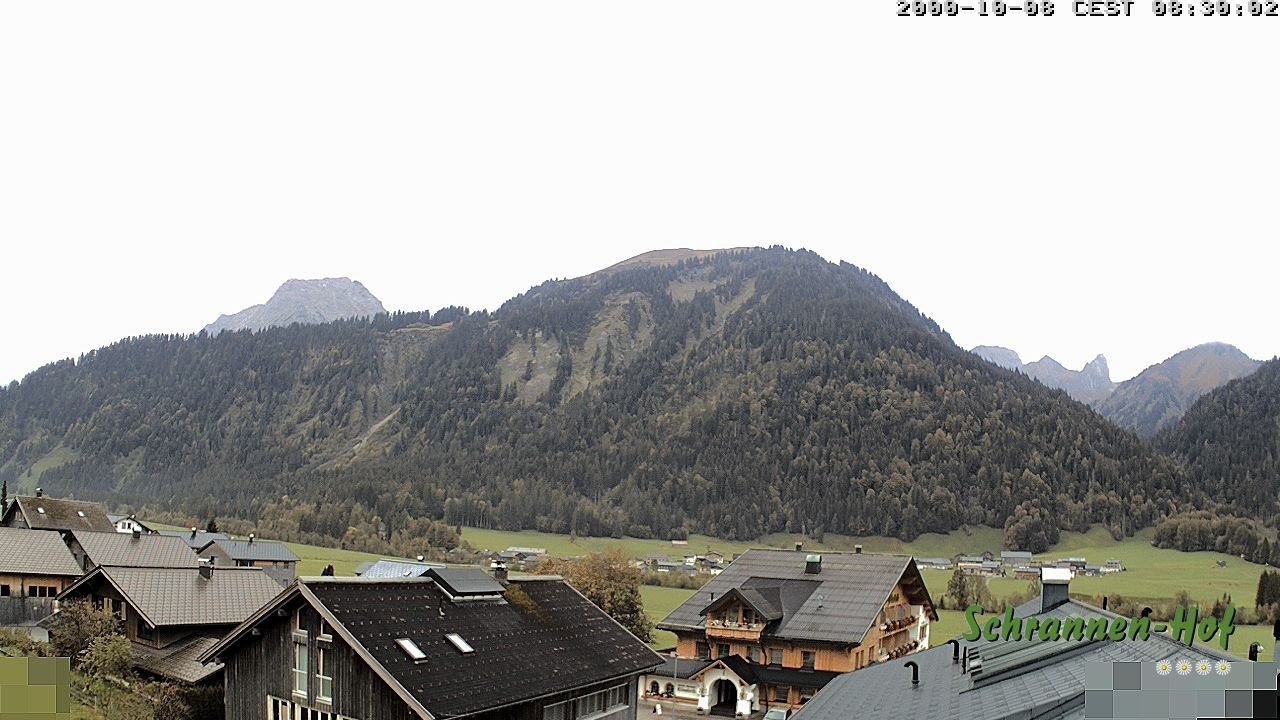 Archiv Foto Webcam Schrannen-Hof: Blick zum Zitterklapfen