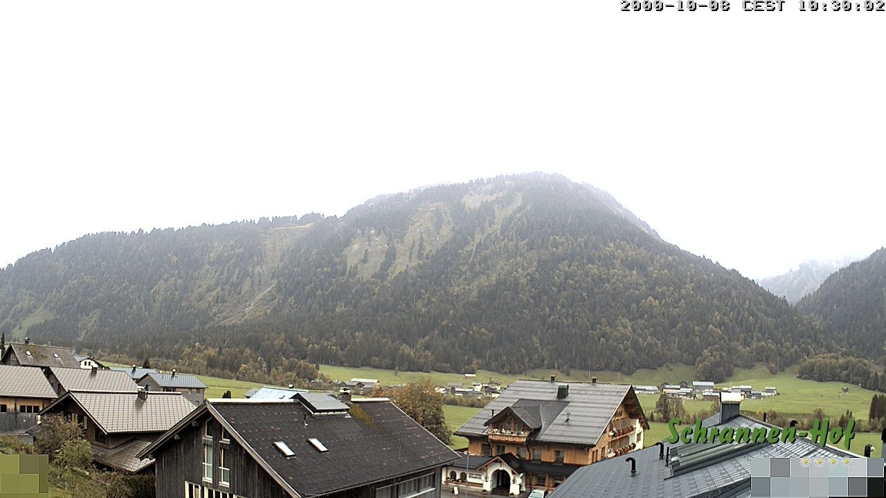 Archiv Foto Webcam Schrannen-Hof: Blick zum Zitterklapfen