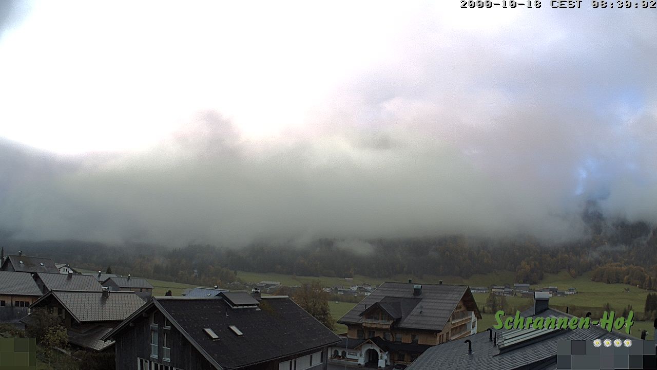Archiv Foto Webcam Schrannen-Hof: Blick zum Zitterklapfen