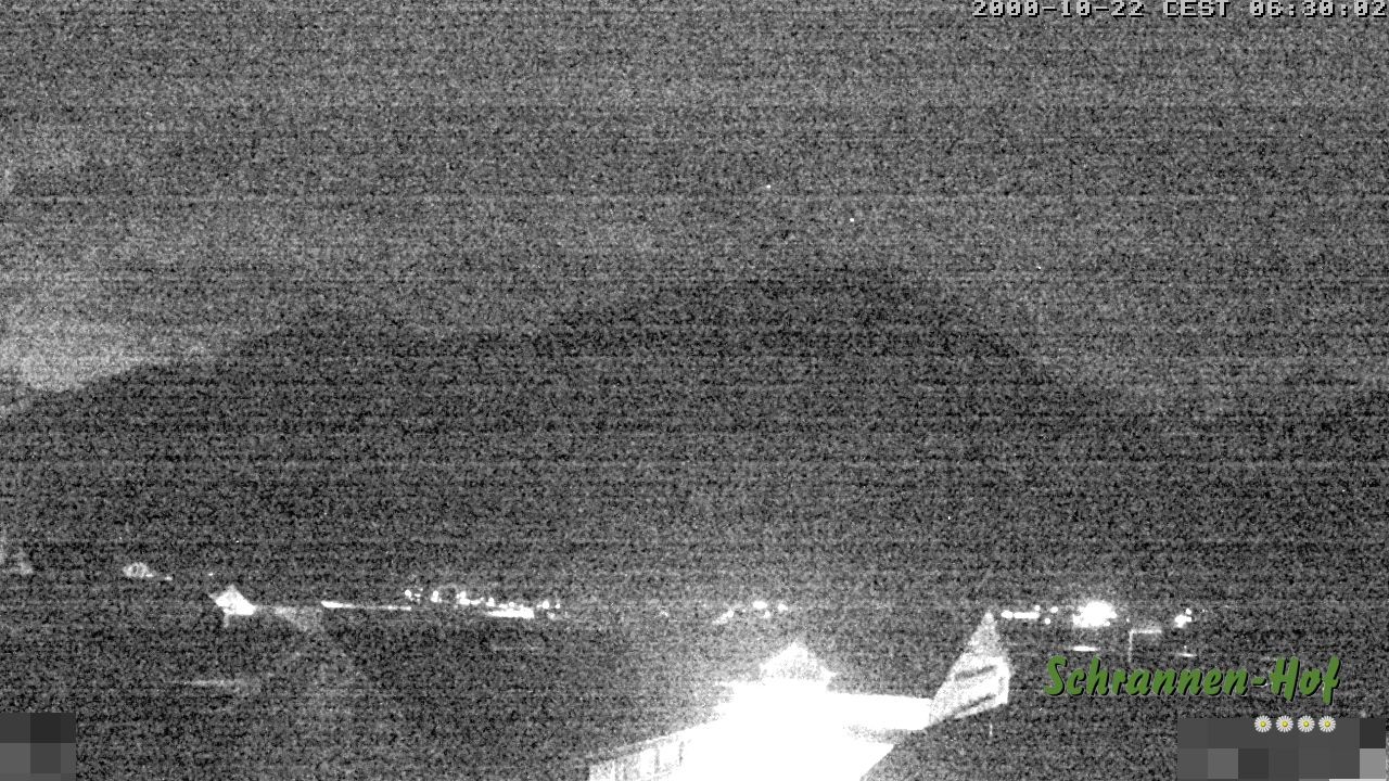 Archiv Foto Webcam Schrannen-Hof: Blick zum Zitterklapfen