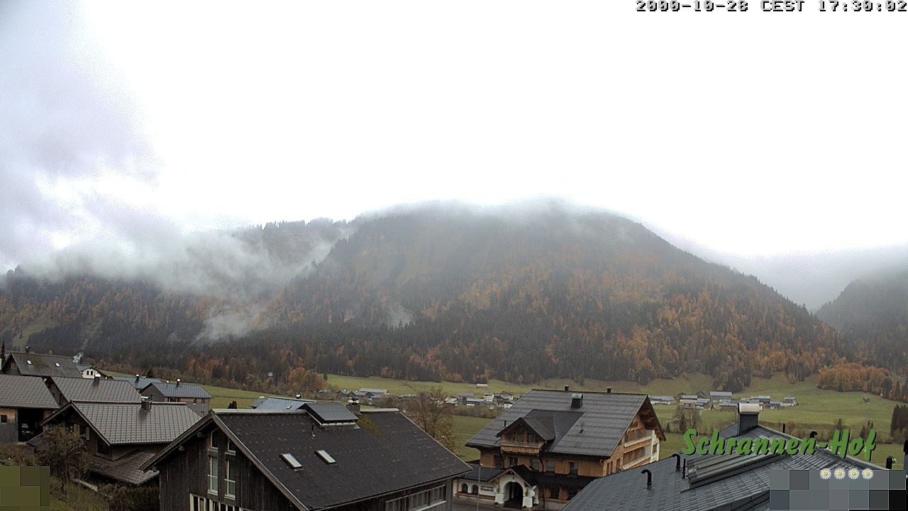 Archiv Foto Webcam Schrannen-Hof: Blick zum Zitterklapfen