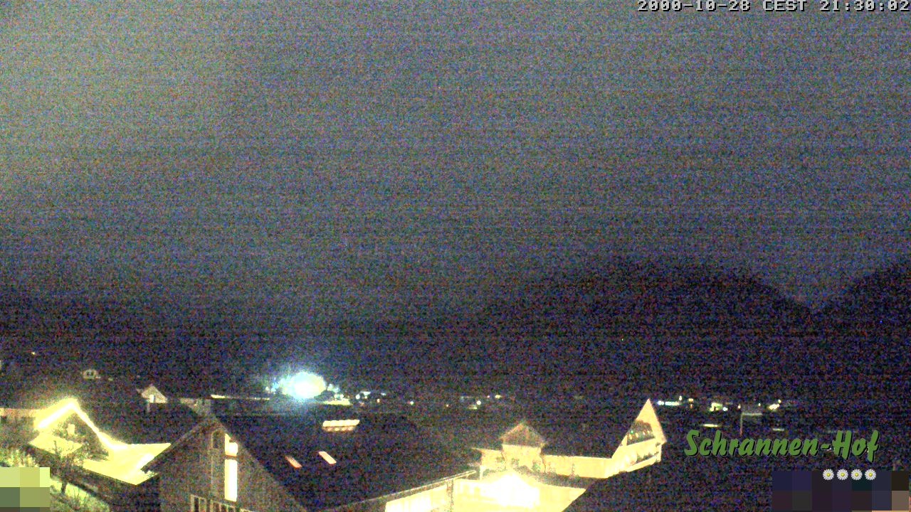 Archiv Foto Webcam Schrannen-Hof: Blick zum Zitterklapfen