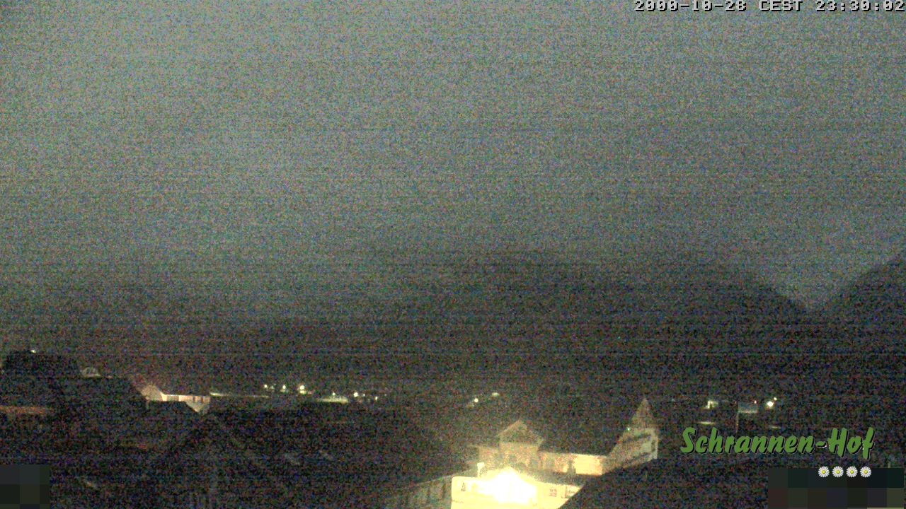 Archiv Foto Webcam Schrannen-Hof: Blick zum Zitterklapfen