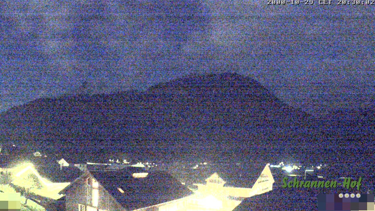 Archiv Foto Webcam Schrannen-Hof: Blick zum Zitterklapfen