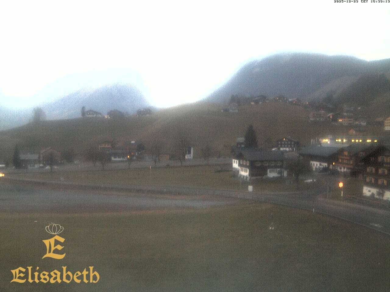 Archiv Foto Webcam Schoppernau: Ausblick Hotel Elisabeth