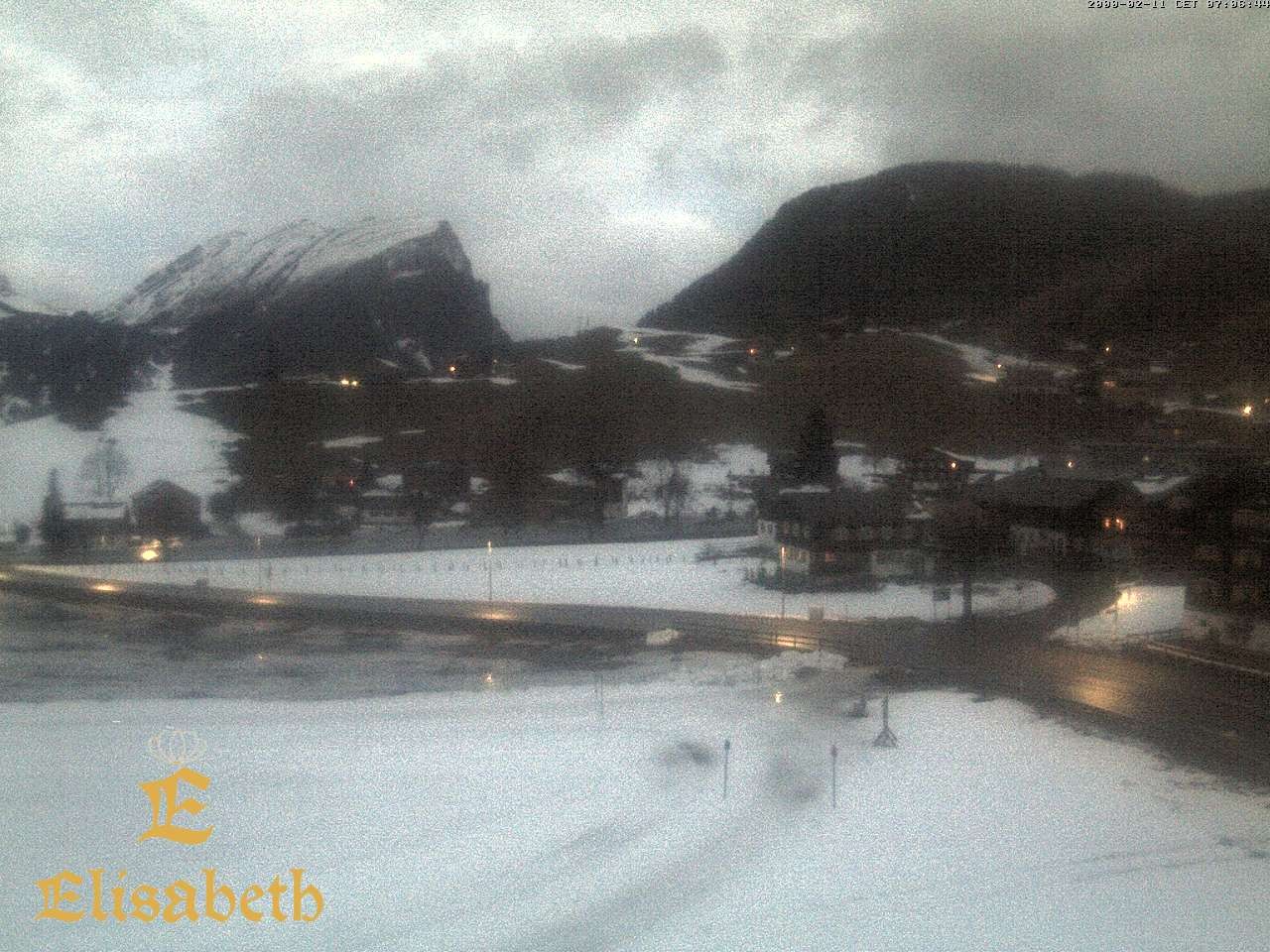 Archived image Webcam Schoppernau - Hotel Elisabeth