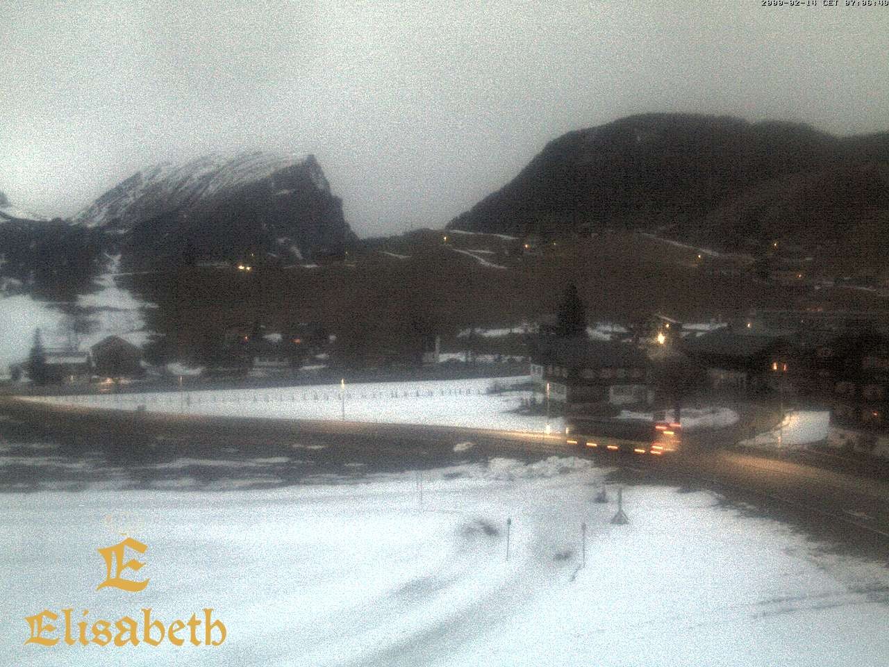 Archiv Foto Webcam Schoppernau: Ausblick Hotel Elisabeth