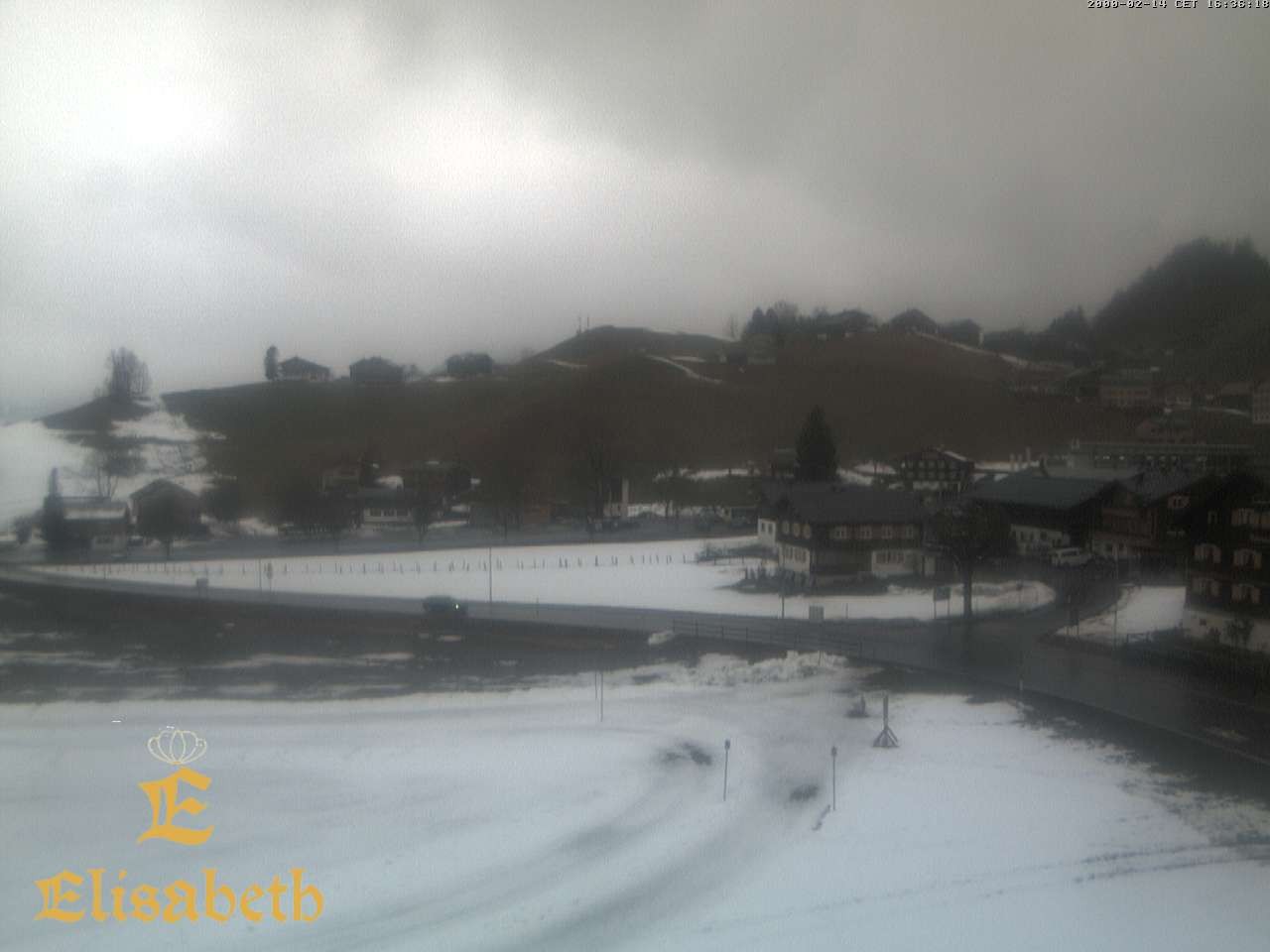 Archiv Foto Webcam Schoppernau: Ausblick Hotel Elisabeth