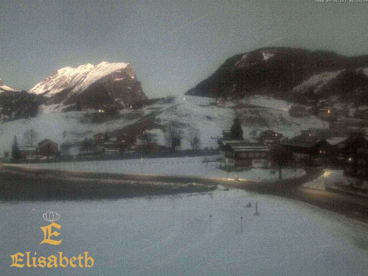 Archived image Webcam Schoppernau - Hotel Elisabeth