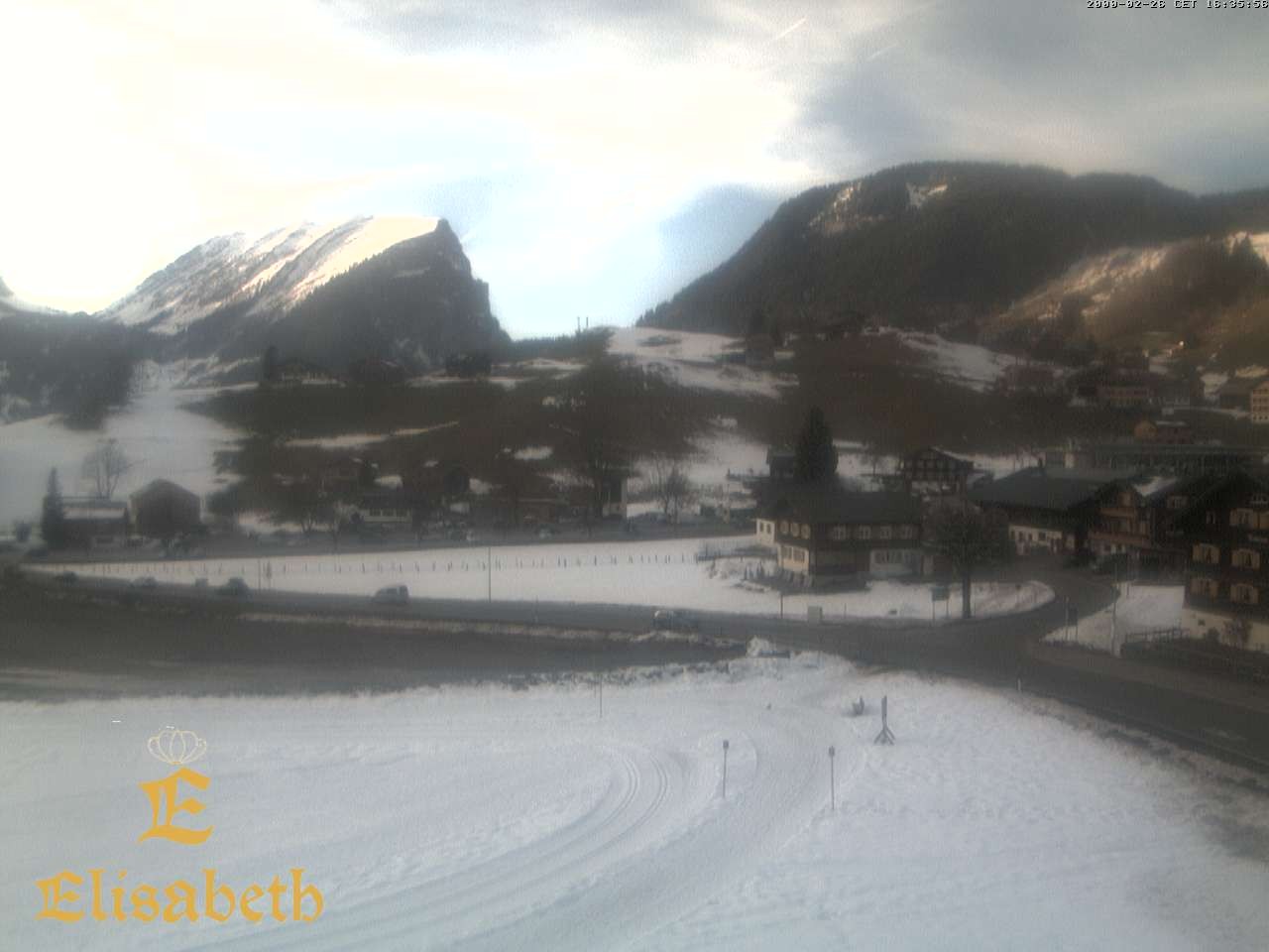 Archived image Webcam Schoppernau - Hotel Elisabeth