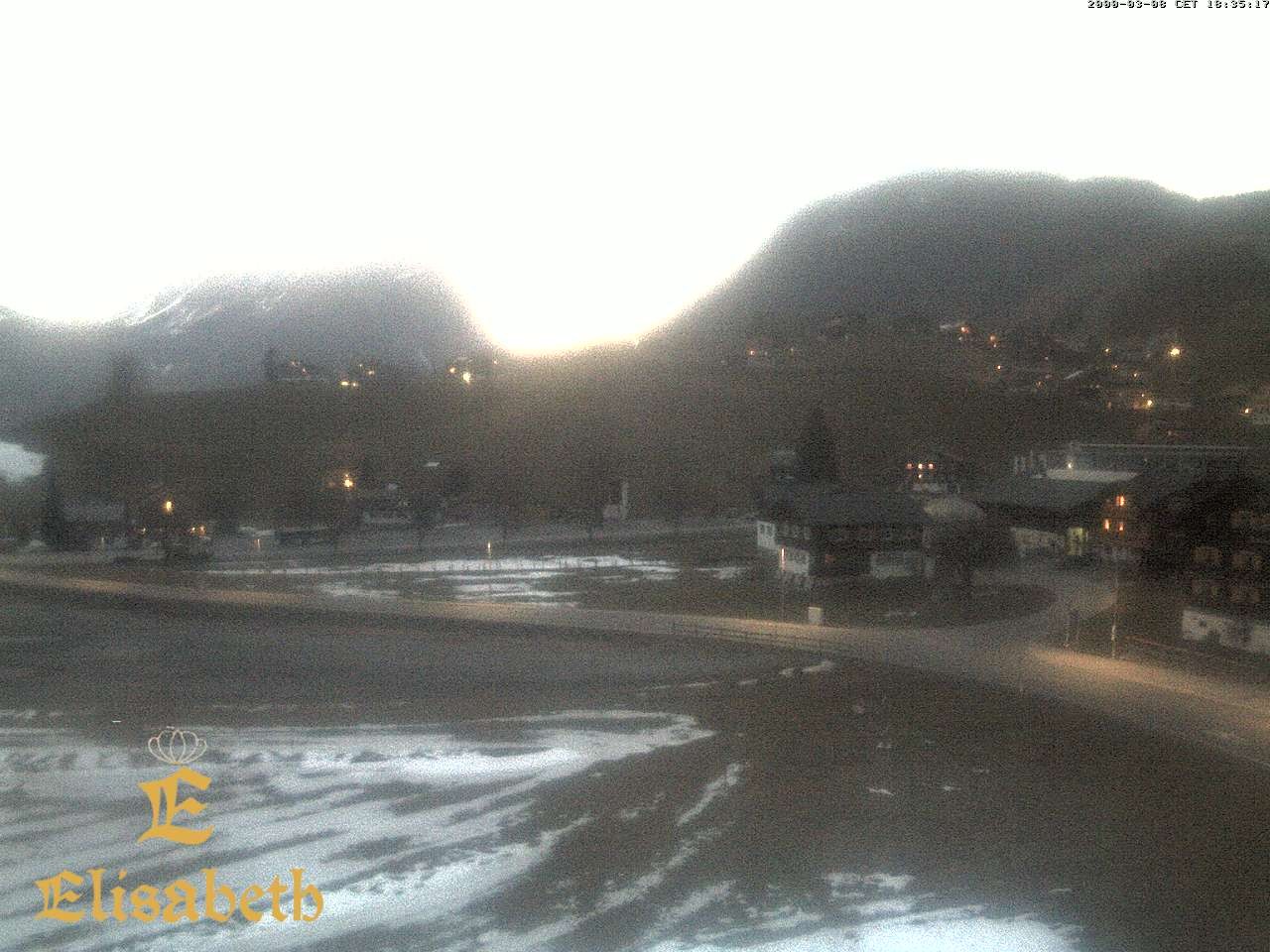 Archiv Foto Webcam Schoppernau: Ausblick Hotel Elisabeth