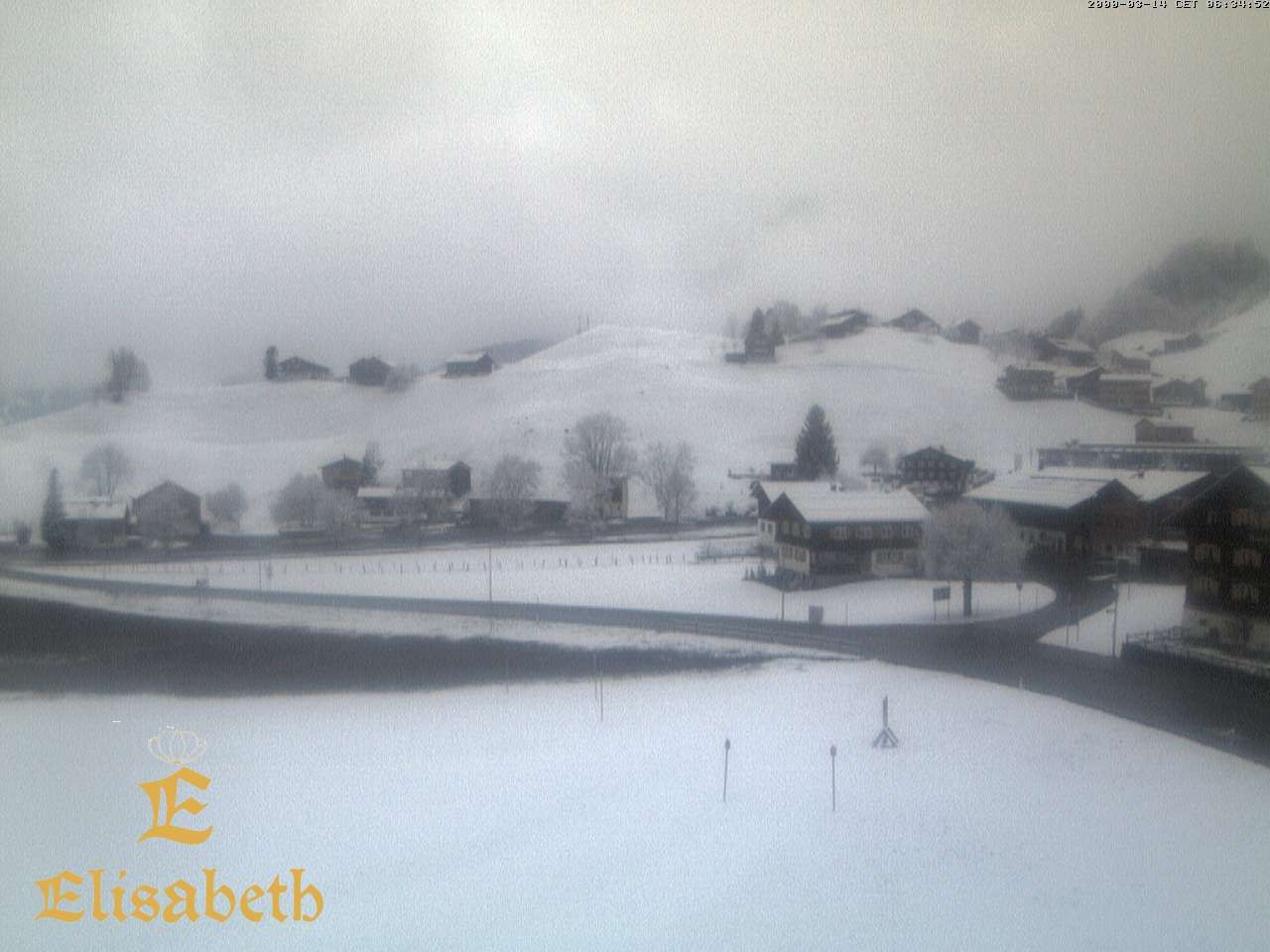 Archiv Foto Webcam Schoppernau: Ausblick Hotel Elisabeth