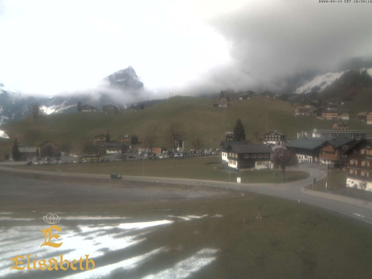 Archiv Foto Webcam Schoppernau: Ausblick Hotel Elisabeth