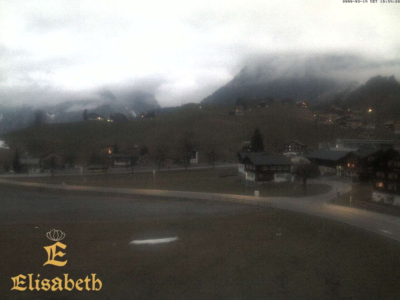 Archiv Foto Webcam Schoppernau: Ausblick Hotel Elisabeth