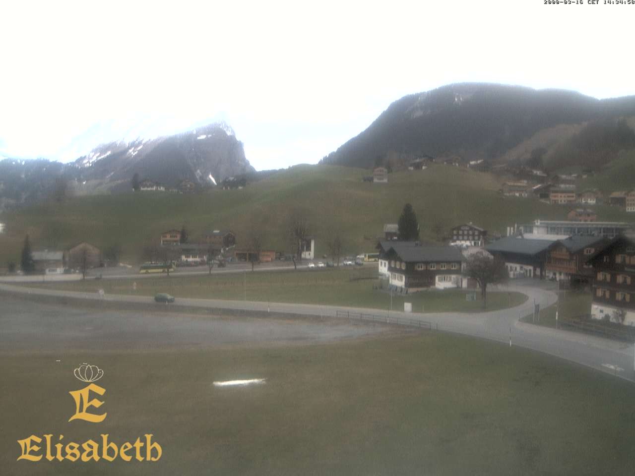 Archiv Foto Webcam Schoppernau: Ausblick Hotel Elisabeth