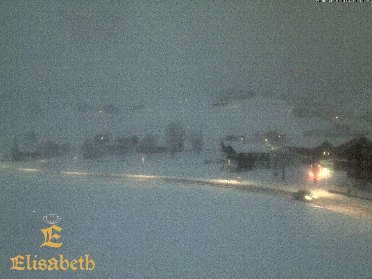 Archiv Foto Webcam Schoppernau: Ausblick Hotel Elisabeth