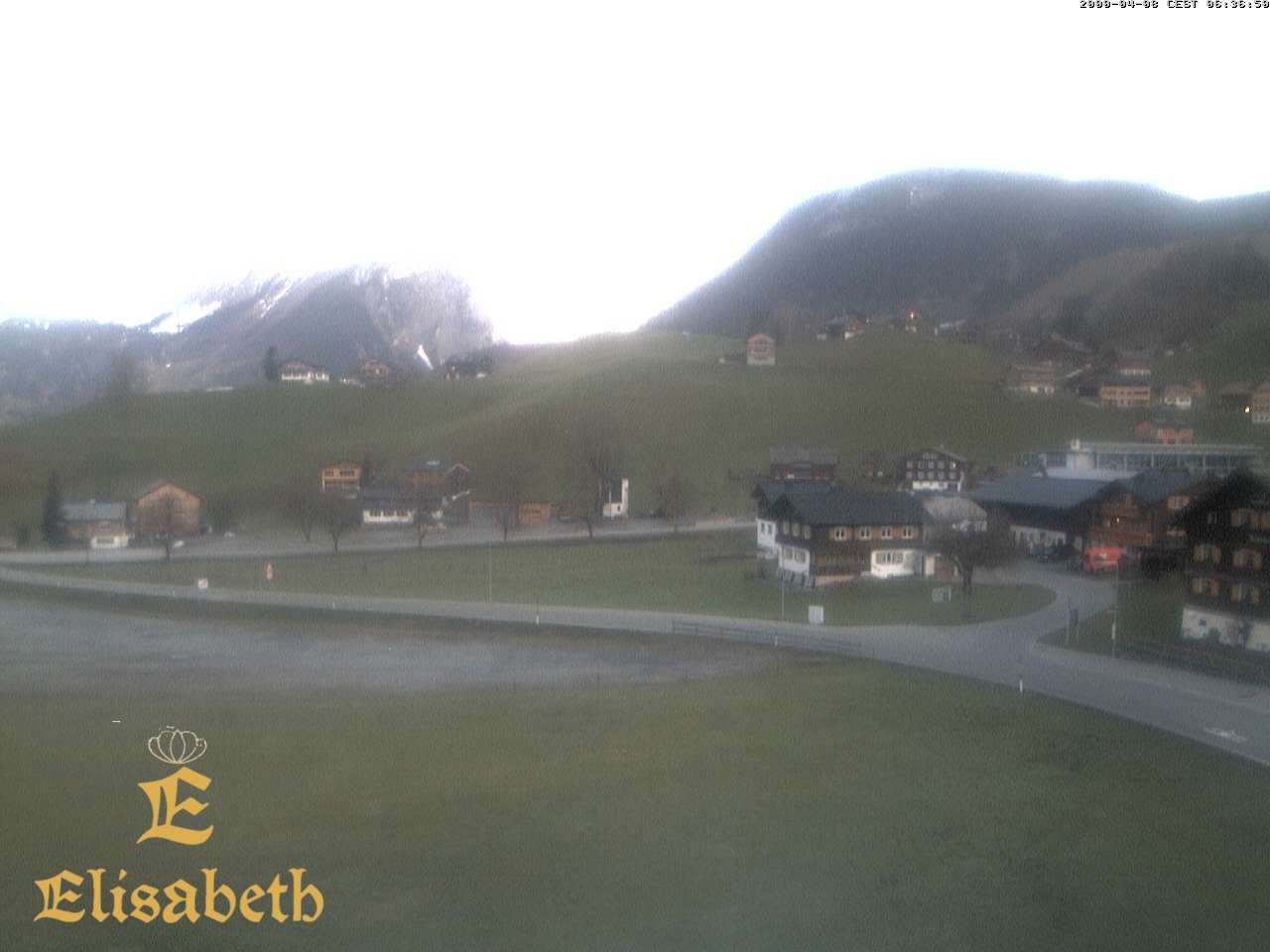 Archived image Webcam Schoppernau - Hotel Elisabeth