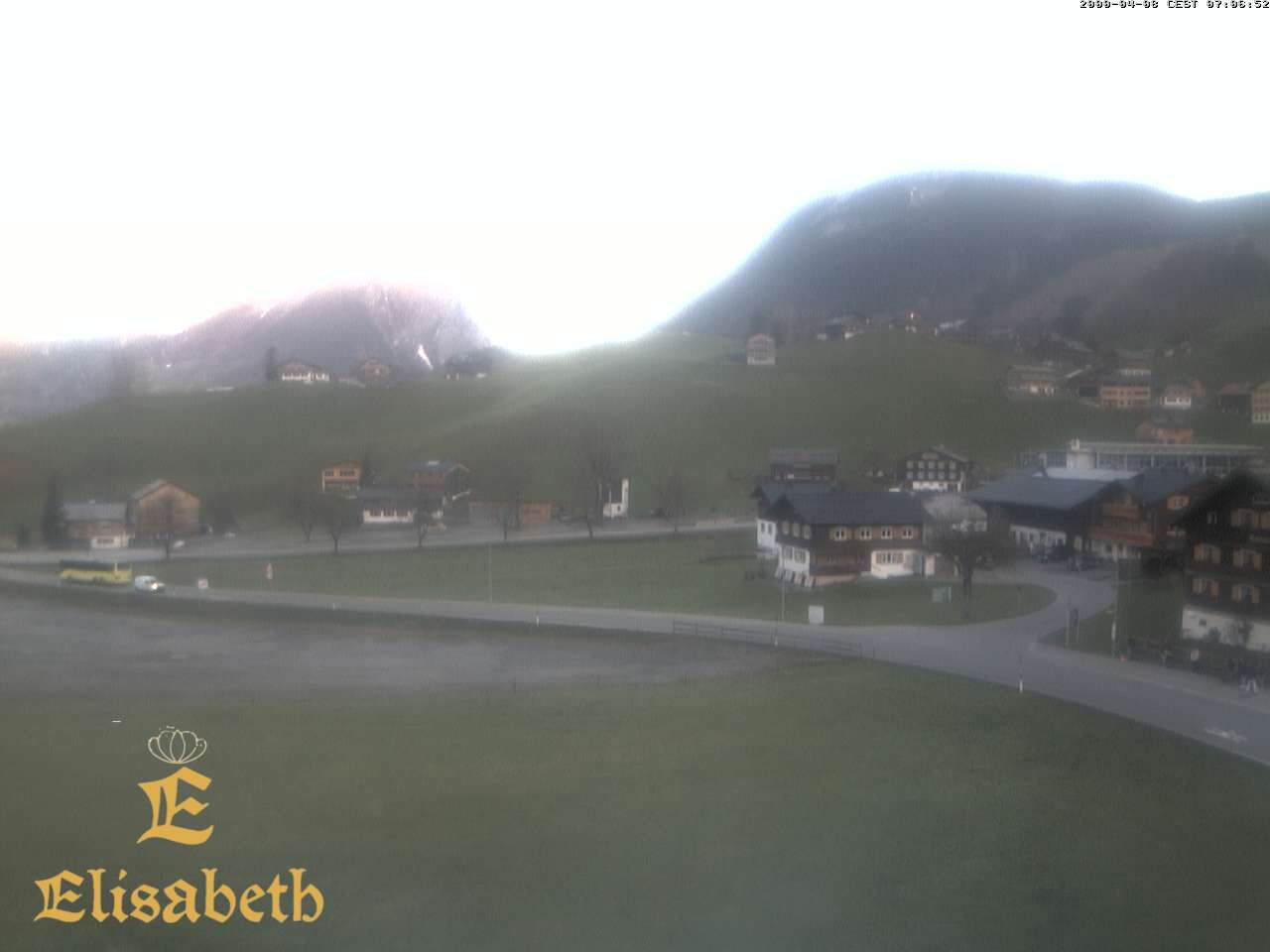 Archived image Webcam Schoppernau - Hotel Elisabeth