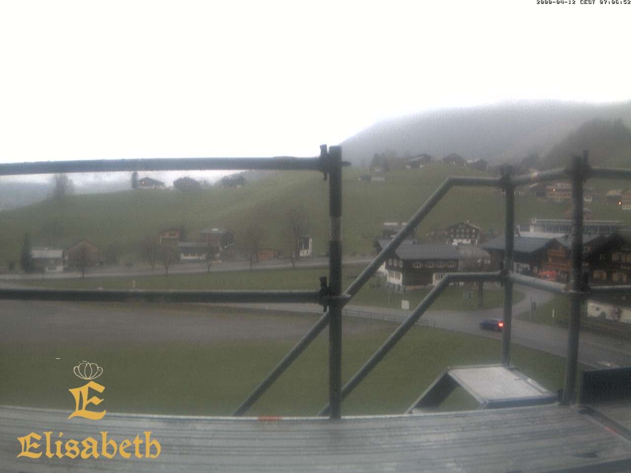 Archived image Webcam Schoppernau - Hotel Elisabeth