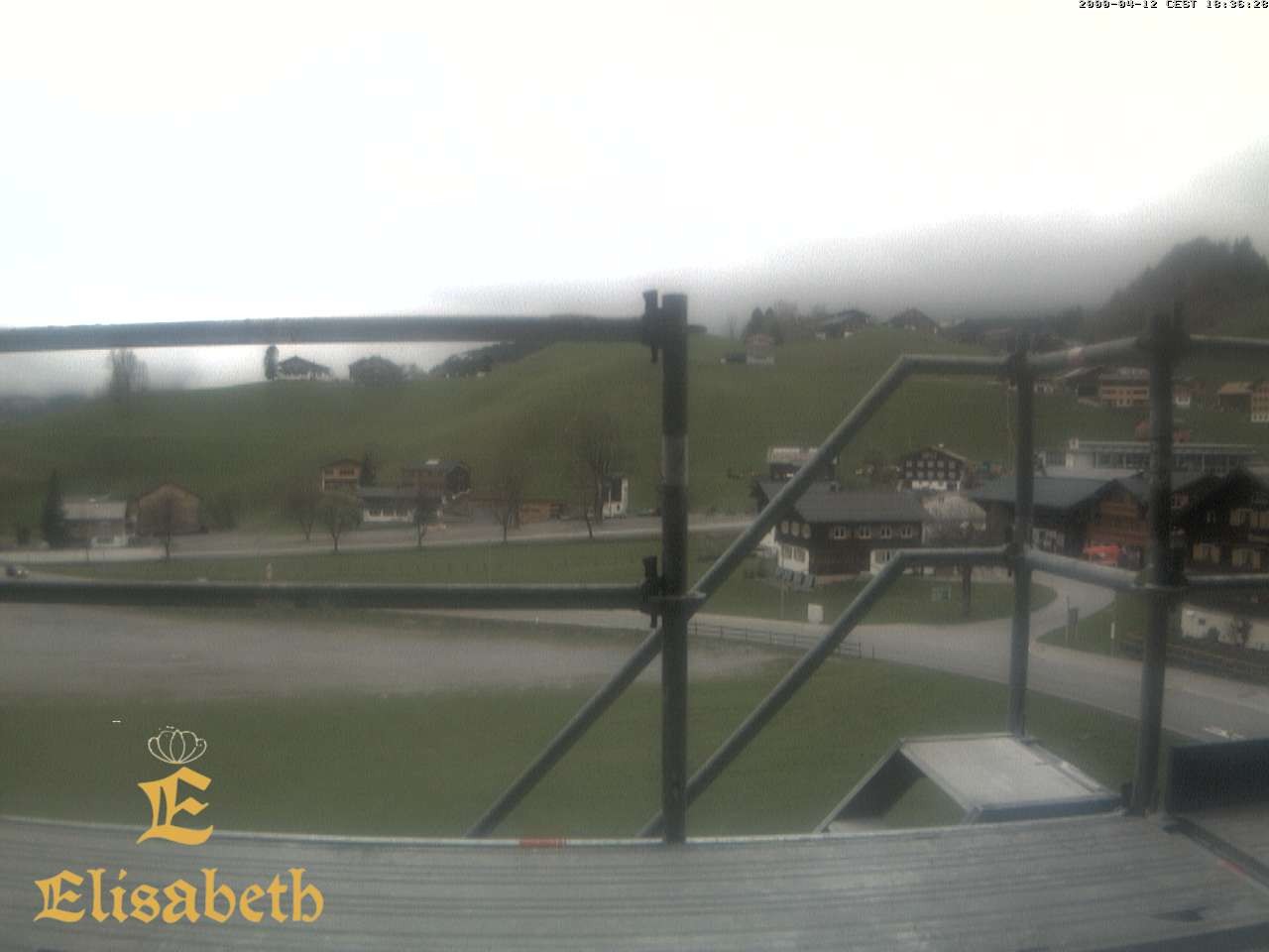 Archived image Webcam Schoppernau - Hotel Elisabeth