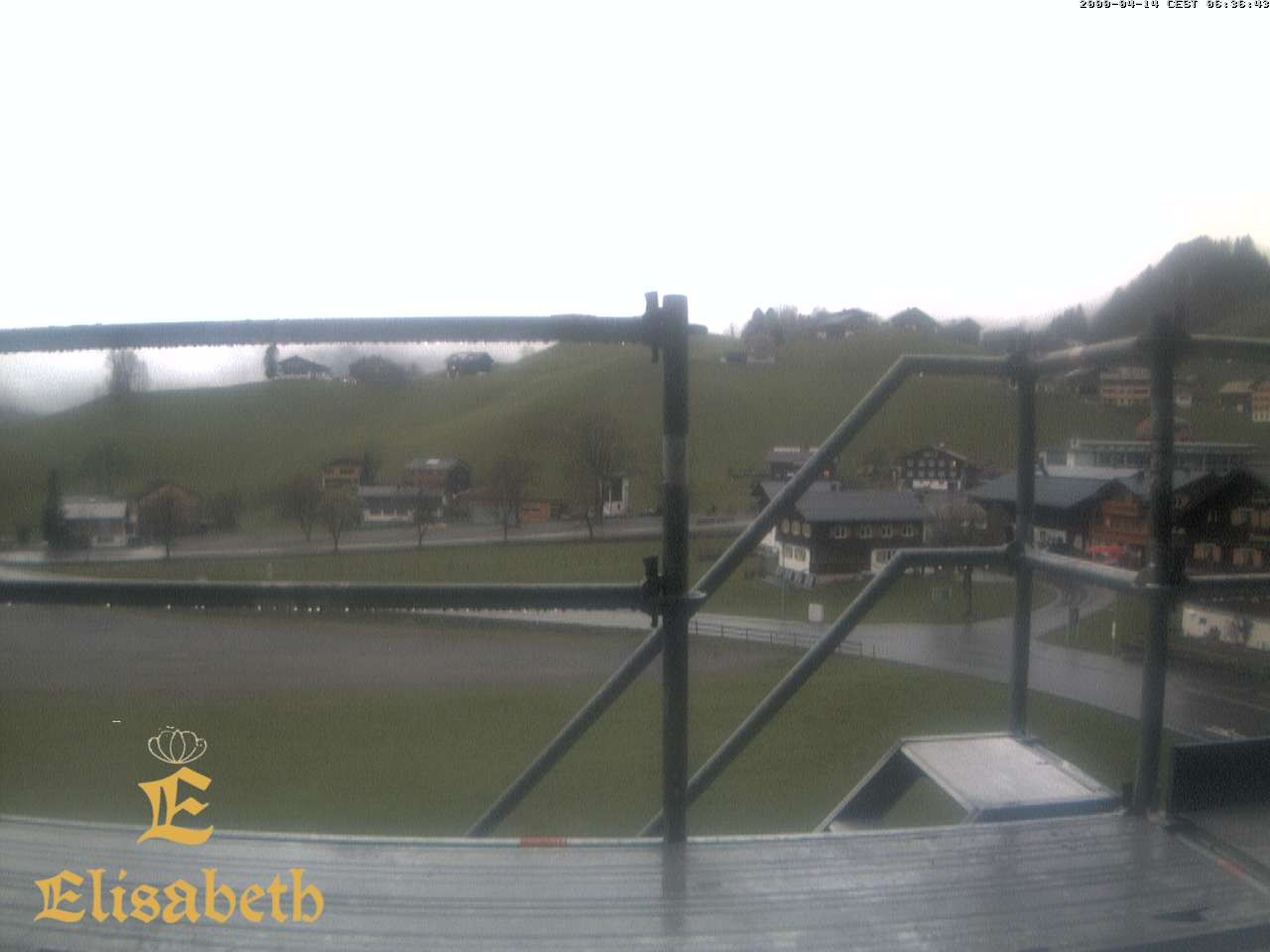 Archiv Foto Webcam Schoppernau: Ausblick Hotel Elisabeth