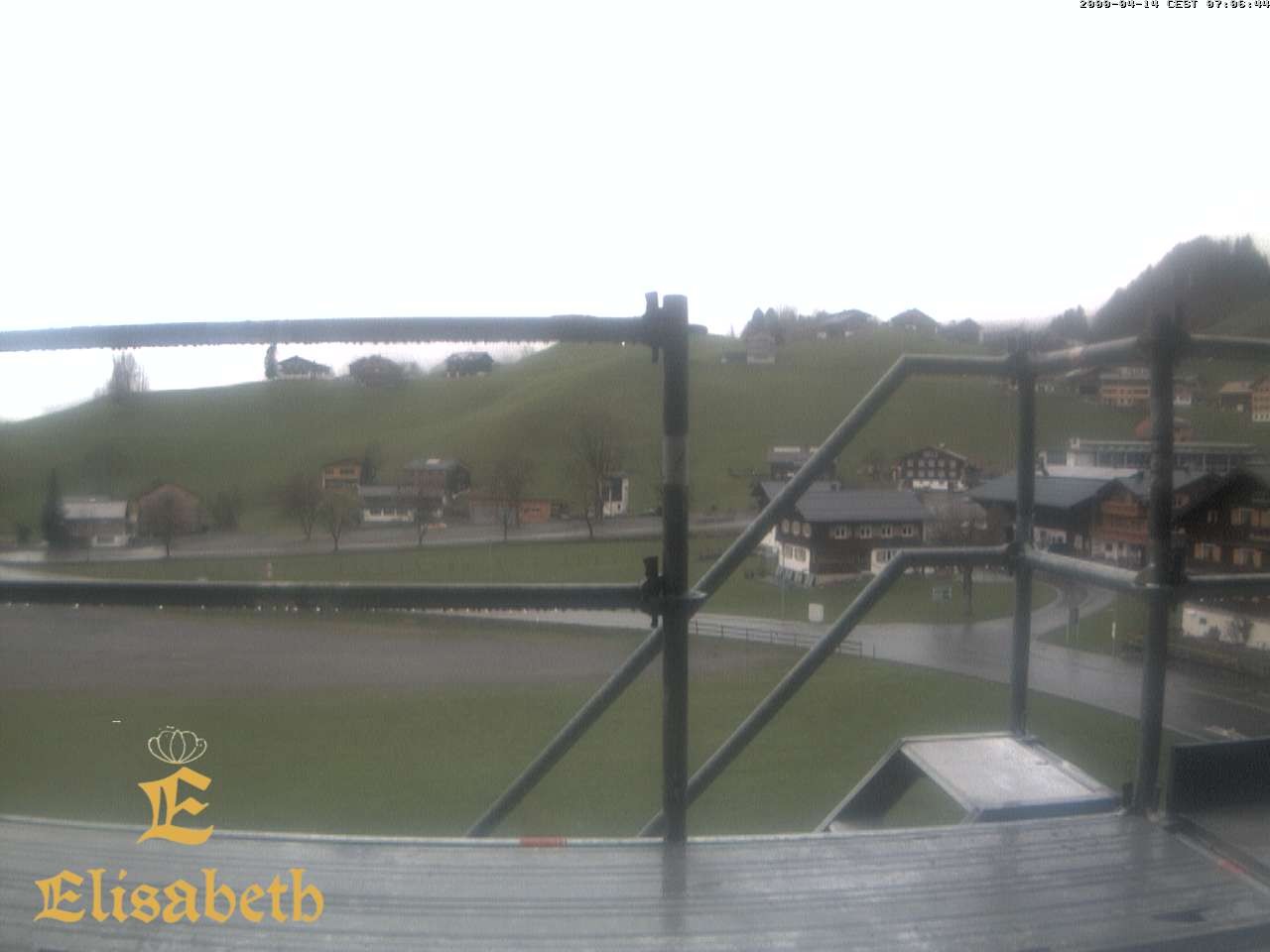 Archiv Foto Webcam Schoppernau: Ausblick Hotel Elisabeth