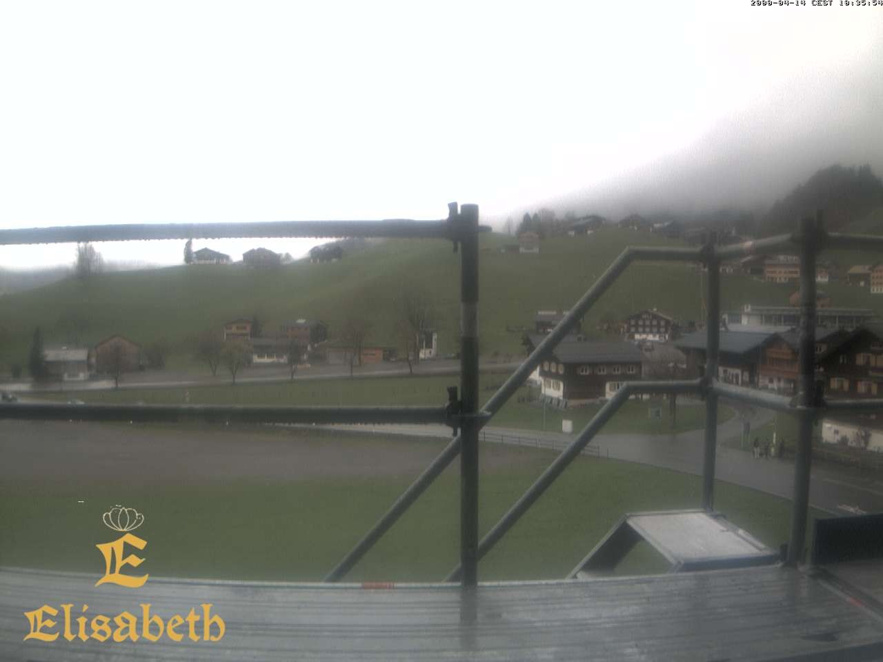 Archiv Foto Webcam Schoppernau: Ausblick Hotel Elisabeth