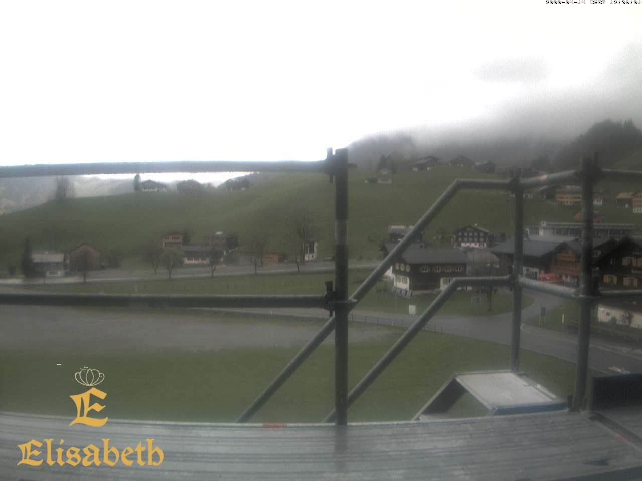 Archiv Foto Webcam Schoppernau: Ausblick Hotel Elisabeth