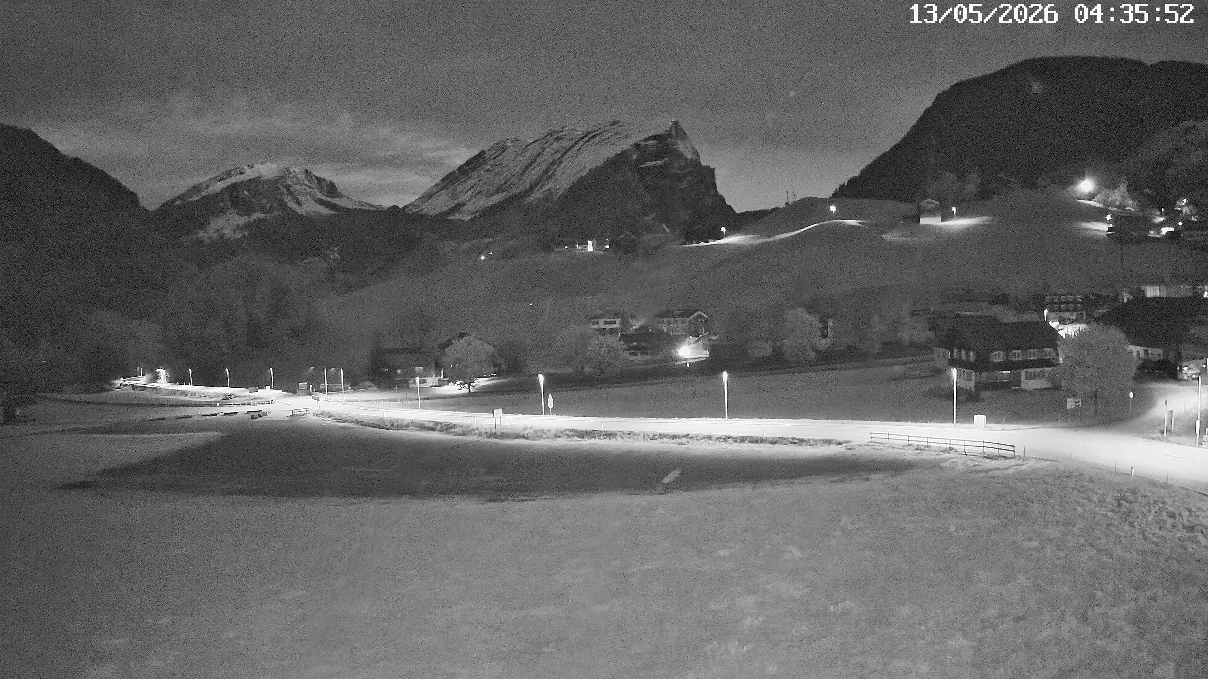 Archiv Foto Webcam Schoppernau: Ausblick Hotel Elisabeth