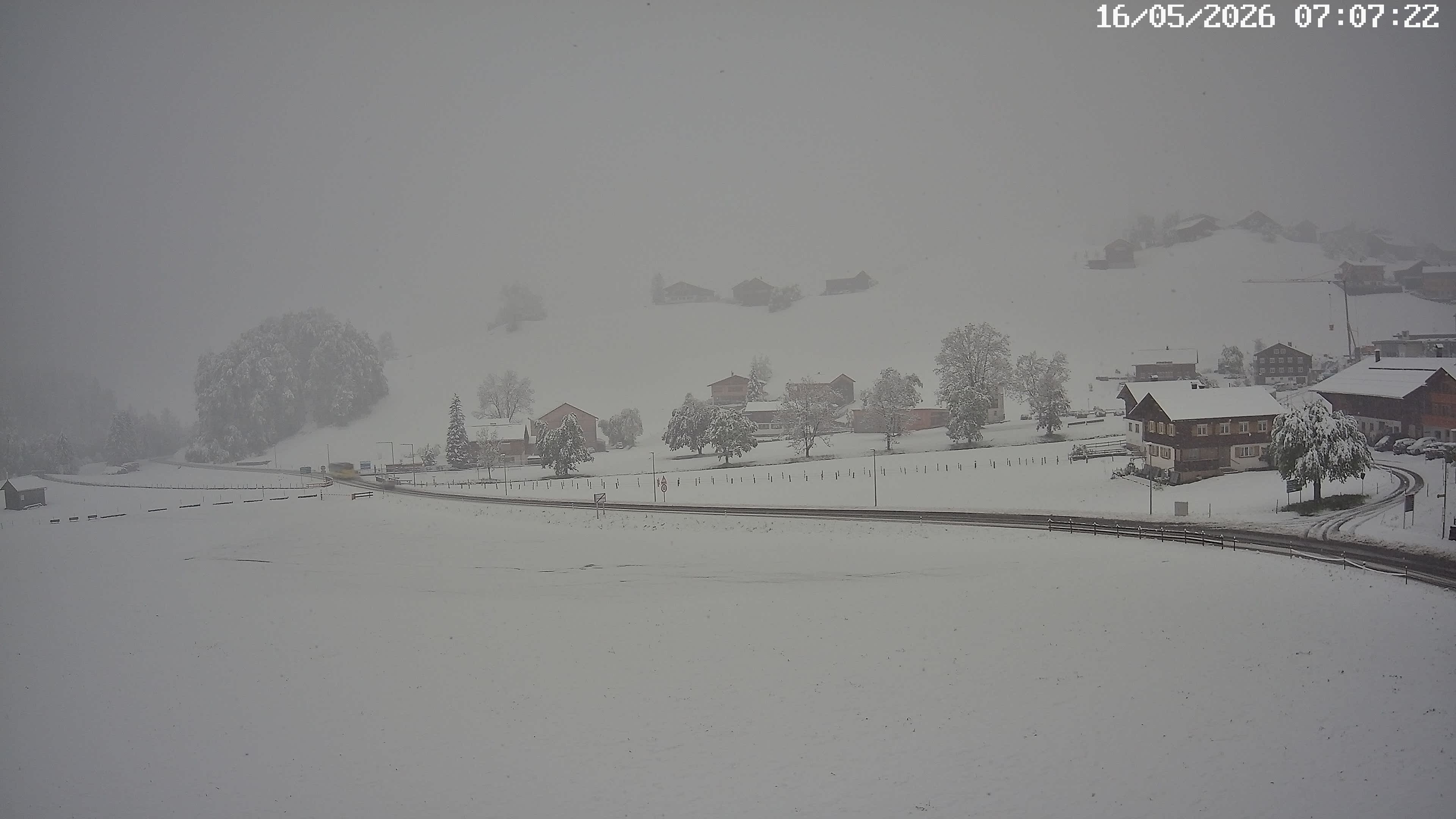 Archiv Foto Webcam Schoppernau: Ausblick Hotel Elisabeth