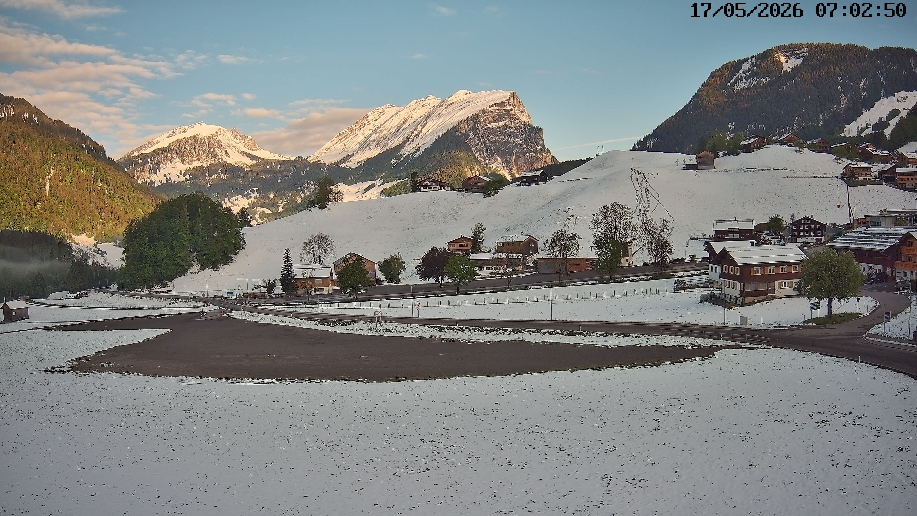 Archived image Webcam Schoppernau - Hotel Elisabeth