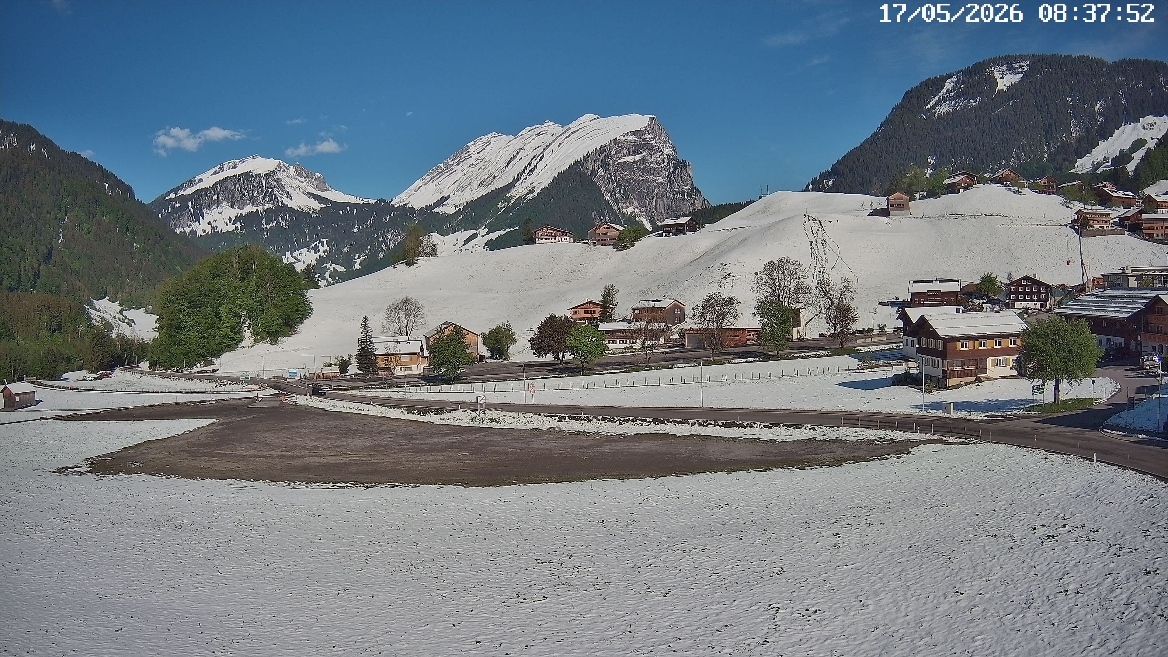 Archived image Webcam Schoppernau - Hotel Elisabeth