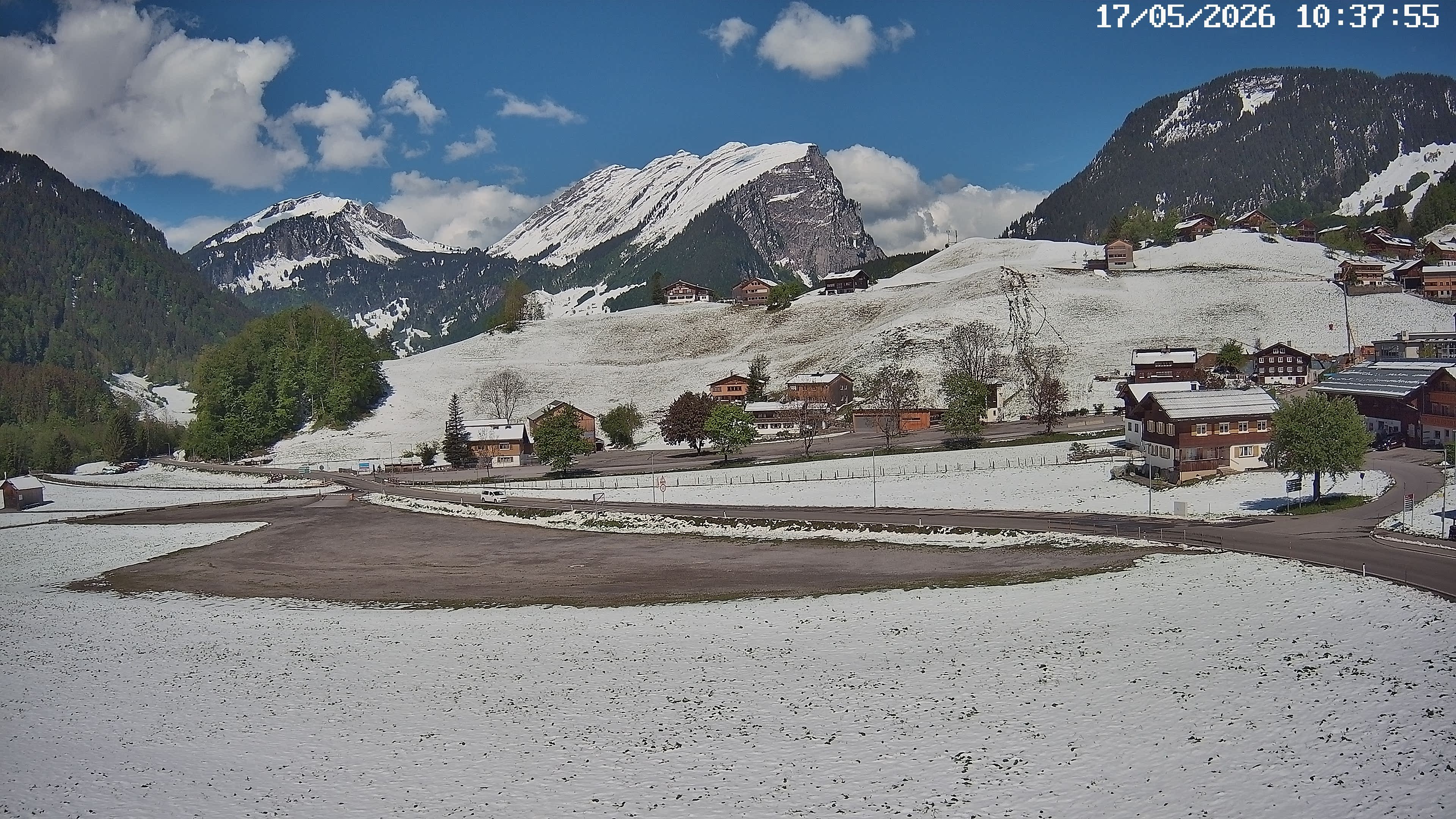 Archived image Webcam Schoppernau - Hotel Elisabeth