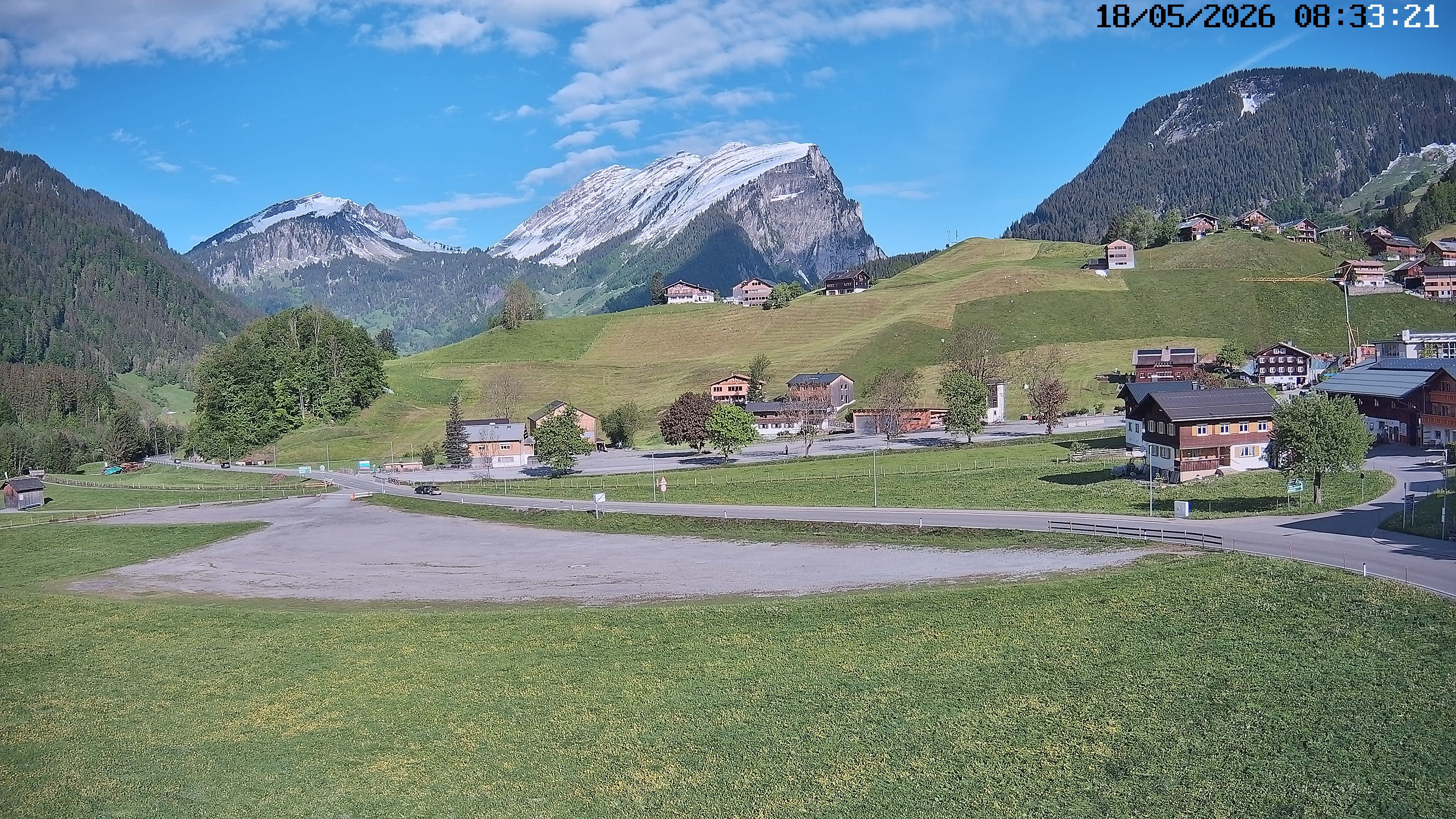 Archived image Webcam Schoppernau - Hotel Elisabeth