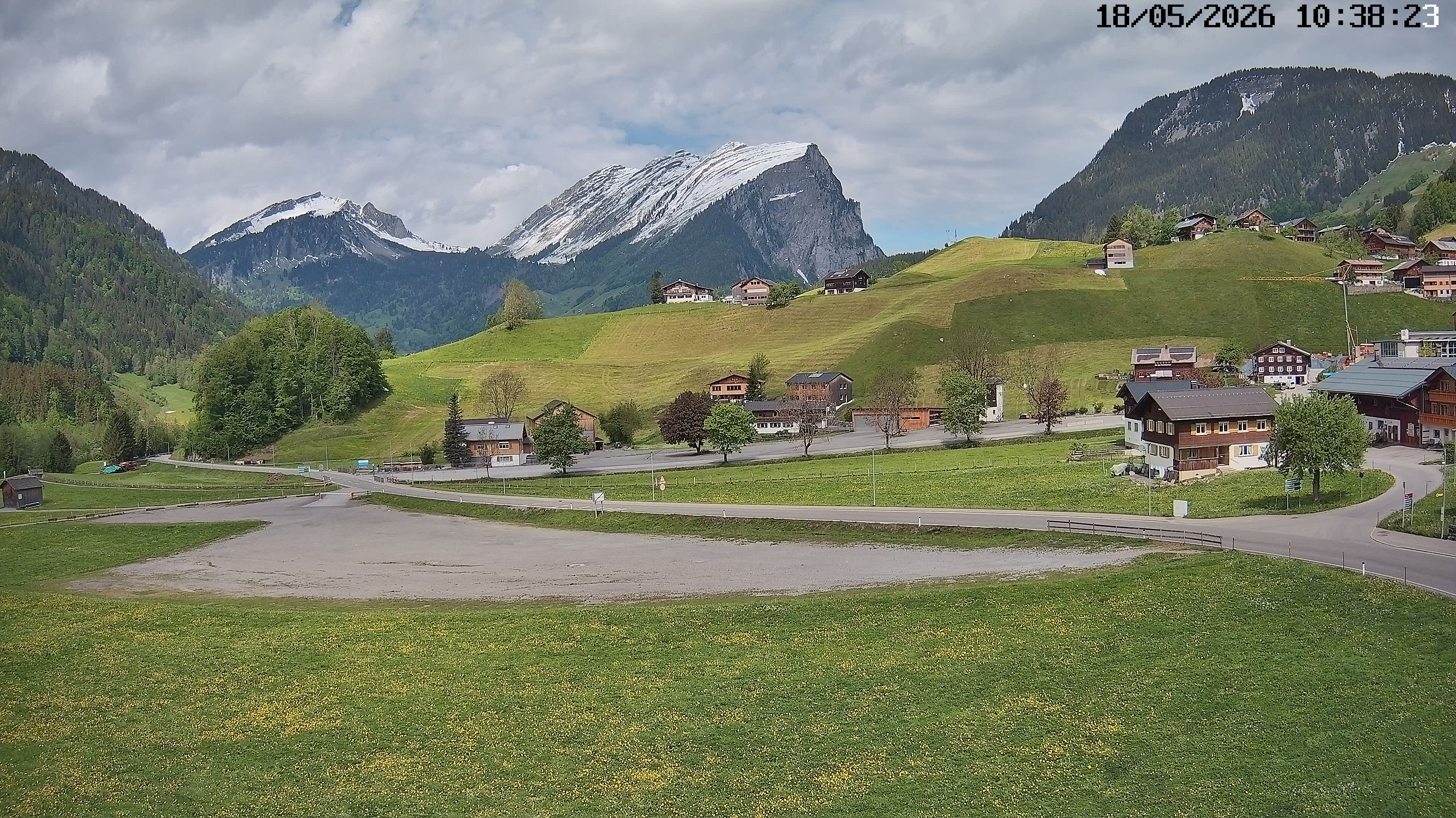 Archived image Webcam Schoppernau - Hotel Elisabeth