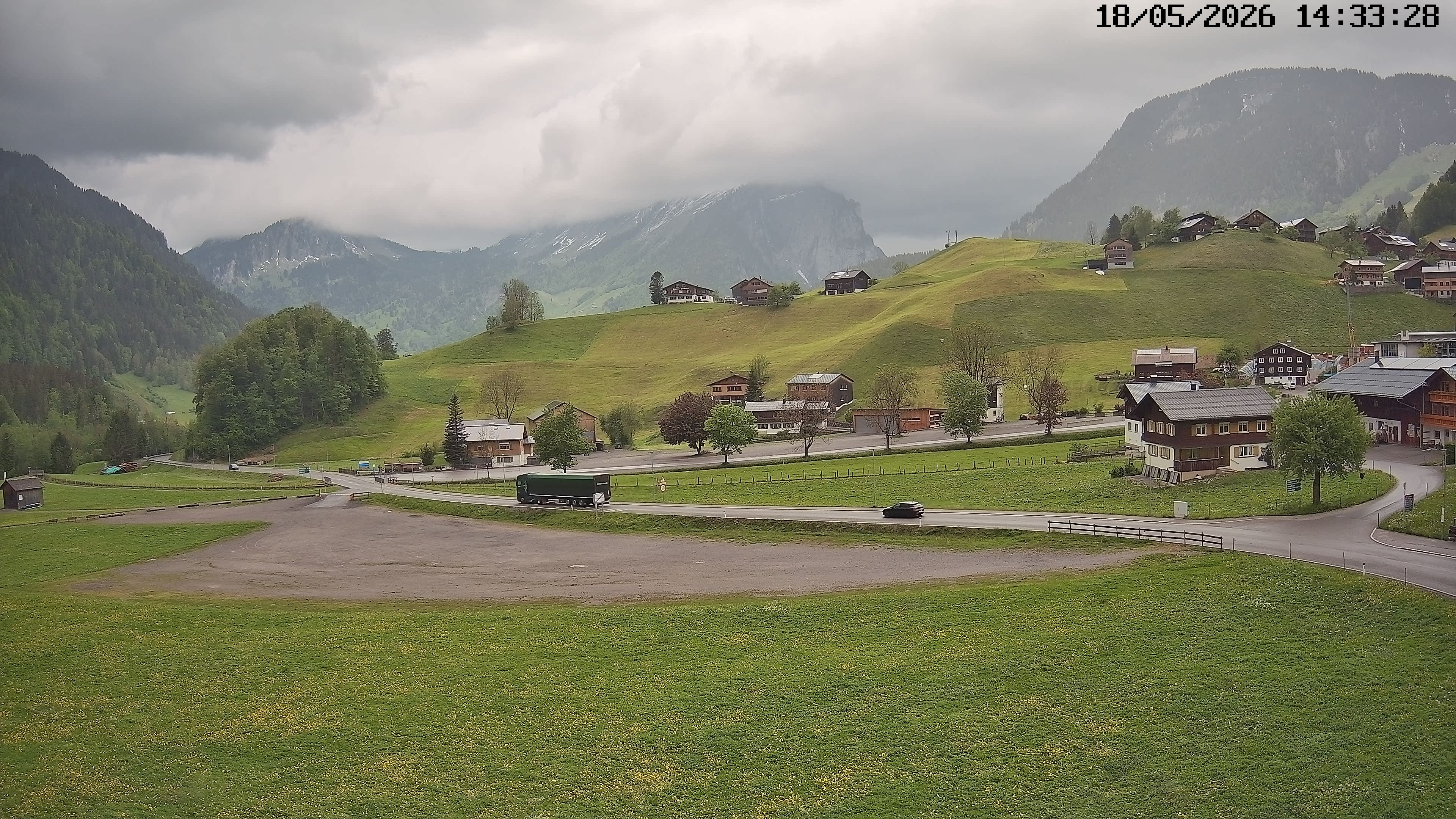Archived image Webcam Schoppernau - Hotel Elisabeth