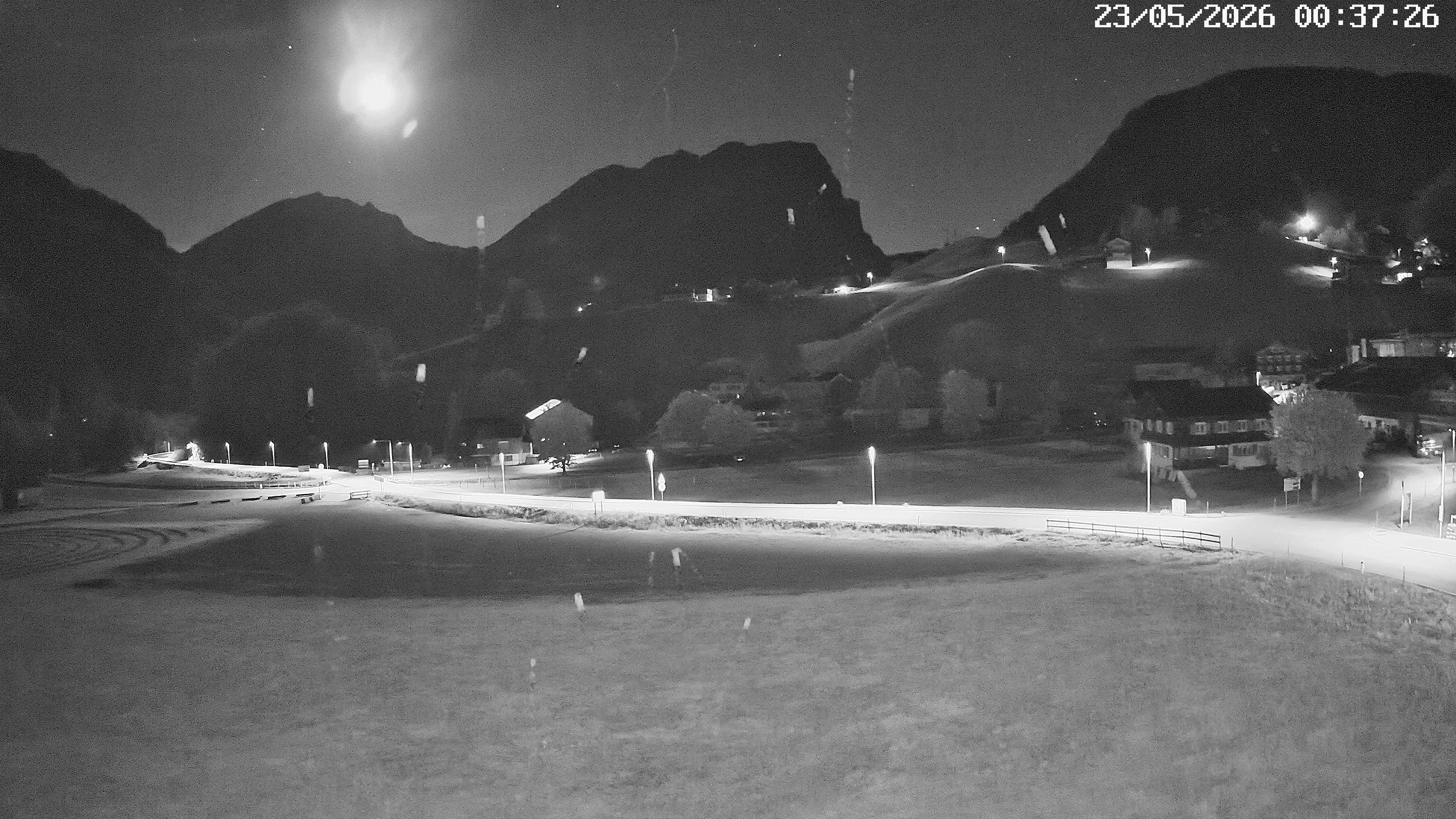 Archiv Foto Webcam Schoppernau: Ausblick Hotel Elisabeth