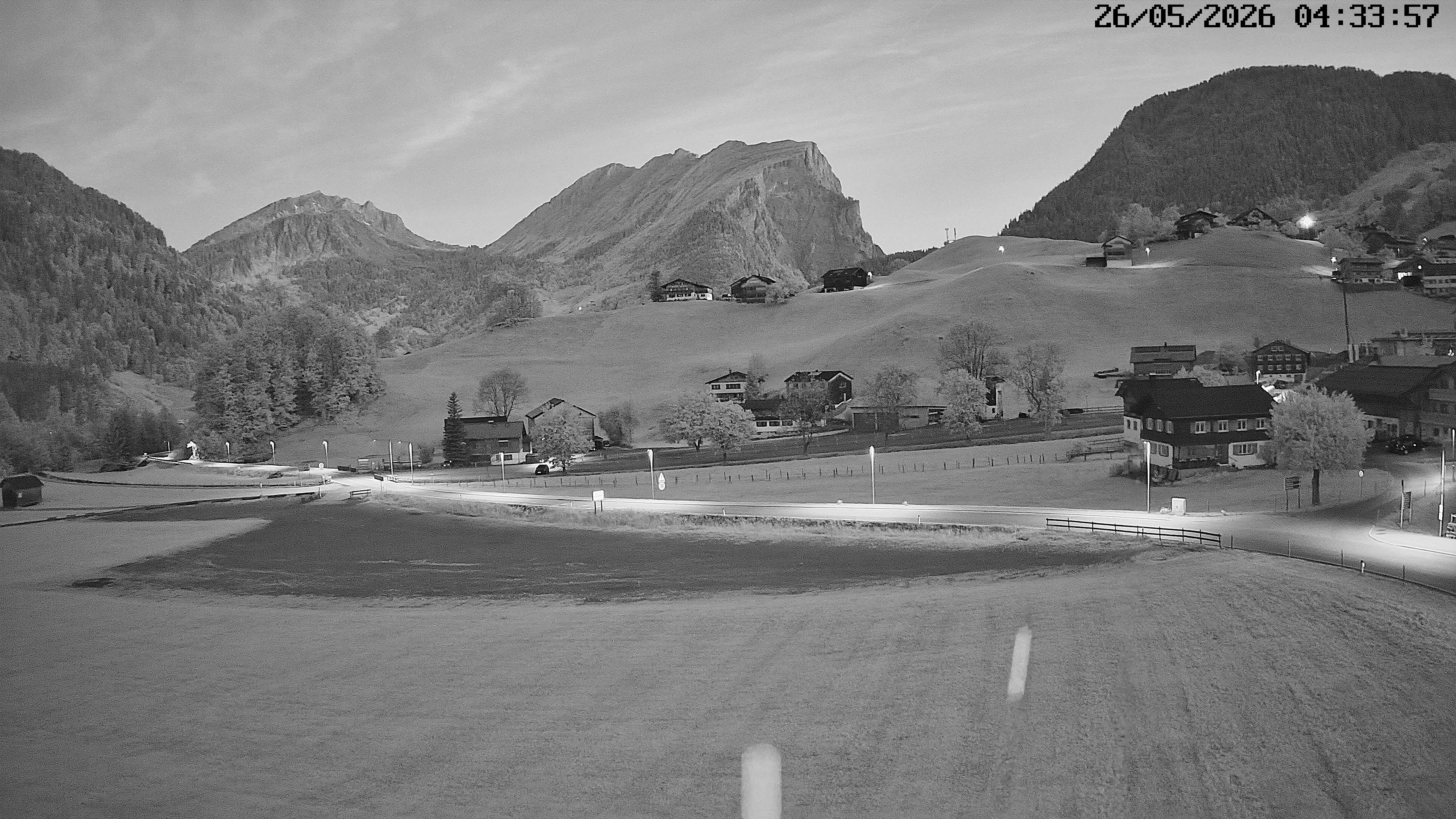 Archiv Foto Webcam Schoppernau: Ausblick Hotel Elisabeth