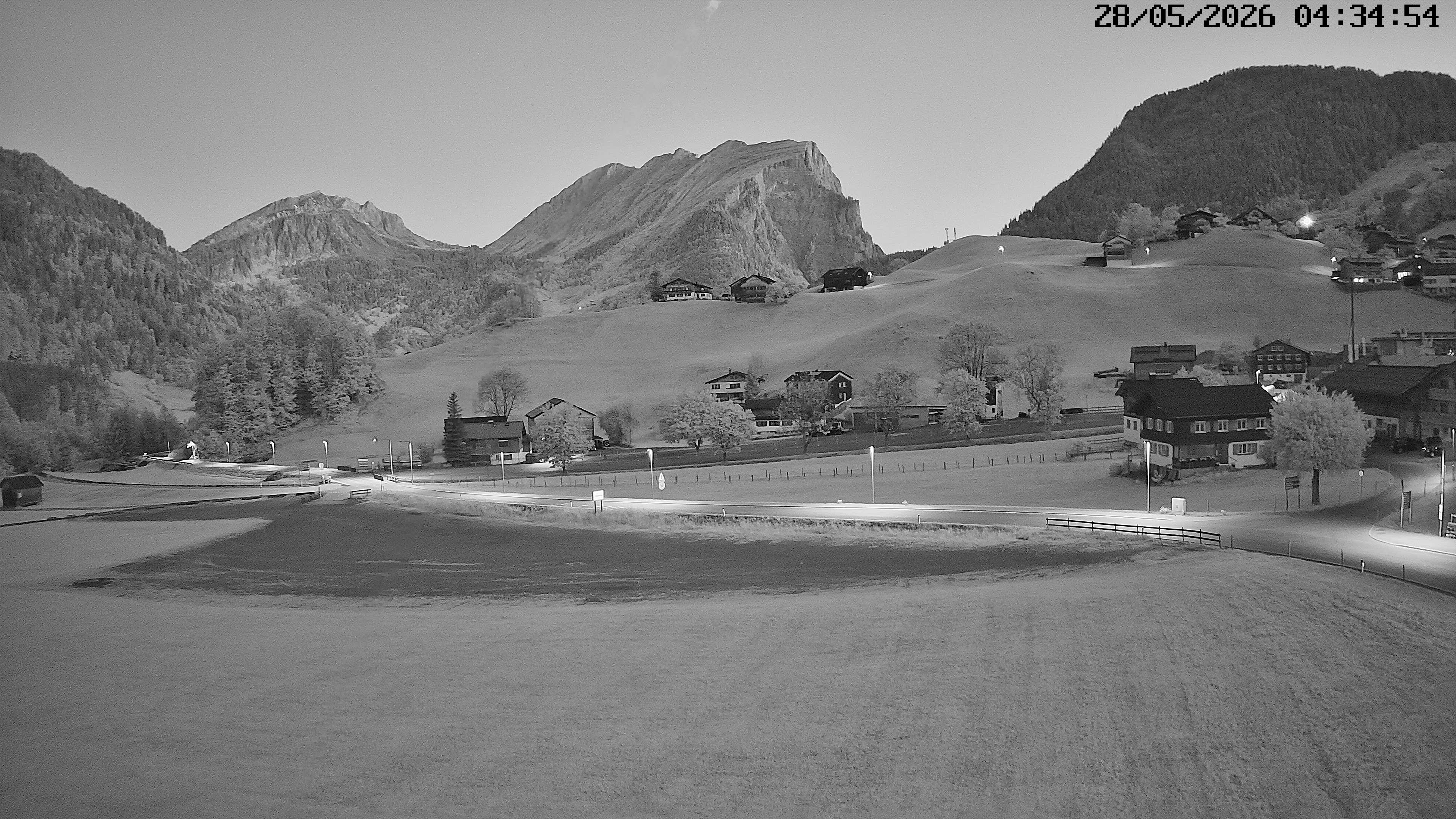 Archiv Foto Webcam Schoppernau: Ausblick Hotel Elisabeth